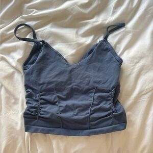 FP good karma ruched crop top